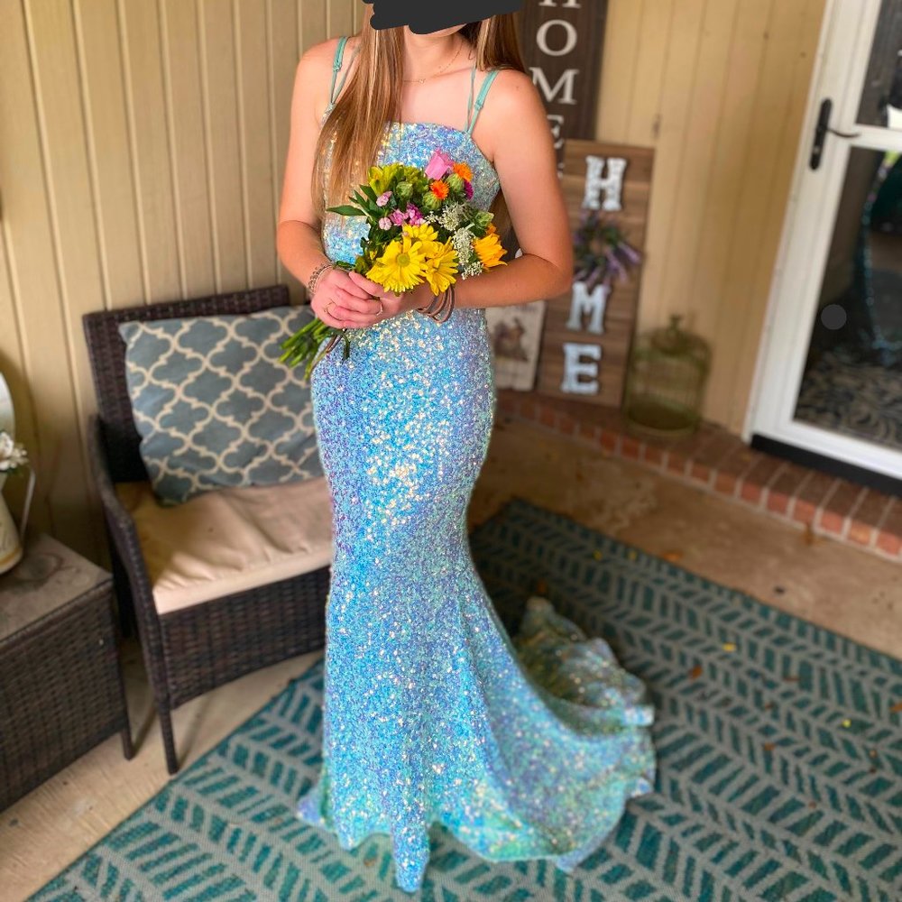 Sequin Prom Gown